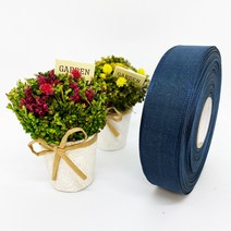 포장 리본 끈 제이제이리본 펄오간디C 15mm 25mm 40mm 20컬러 ( 길이 45M ) 공단리본, OC20