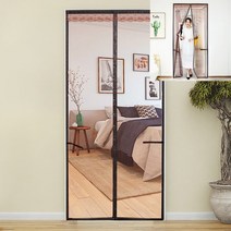 문모기장 90x210cm 브라운 슬라이드방충망 간편모기장 이층침대모기장 미니모기장 모기덮장 캠핑모기장 초미세방