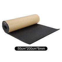 방음재 200x50cm 자동차 방음 매트 3610mm 소음 흡수 폼 차단 패드 내열 데드 너 코튼, 02 금
