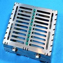 Premium German Stainless 1 Heavy Duty Dental Autoclave Sterilization Cassette Box Tray for 10 Instru, Premium German Stainless 1 Hea