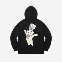 슈프림 도우보이 집업 후드 스웨트셔츠 블랙 - 22FW Supreme Doughboy Zip Up Hooded Sweat셔츠 205732