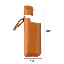 실외용난로 Lgniter 홀스터 야외 캠핑 Windproof 스토리지 케이스 PU 보호 텔레스코픽 간단한 클래식 디자, 01 1