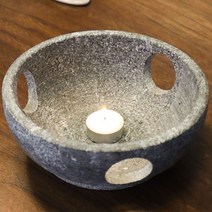 국내산 곱돌 가정용 미니화로 세트 스테이크 돌판 워머, 워머단품