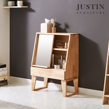 [저스틴퍼니처]포레 러버우드 원목 좌식 화장대, 내추럴