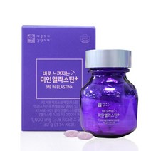 애플트리김약사네 바로 느껴지는 미인 엘라스틴 플러스 콜라겐 30g, 1개, 30정