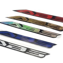 [피트인] 슈퍼커브 ABS 반사스티커 5색상 혼다 스쿠터 랩핑, 혼다ABS(블루)