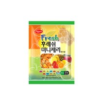 팥모아 빙수용 과일맛 젤리 300g 20개(1박스), 단품