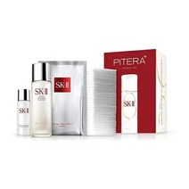 [SK2 피테라에센스 일본직구] SK-II 피테라 에센스 세트 (토너 75ml 와이핑 로션 30ml 마스크 1개 코튼)