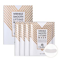 끌레드벨 링클 스무스 리프팅 넥 마스크팩 1box 4P