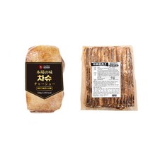 오지상구루메 차슈모음2종 500g 1kg 라멘 토핑 라면 생라멘 롱차슈 차슈, 1개, 01_오지상차슈