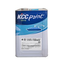 KCC 페인트 LT313 코라멜에나멜 : 중방식 에나멜 상도 선박 엔진 철재 철골 H빔 난연 18L 4L 회색 컴퓨터조색, BF0027
