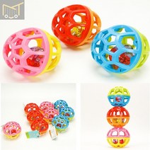 래틀볼 유아 공굴리기 영유아장난감 소리나는장난감 키즈장난감 대근육발달 돌아기선물 놀이 촉각 아기 아기공놀이