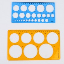 원 동그라미 크기별 그리기 모양자 원형 도형자 모형자 템플레이트, 대