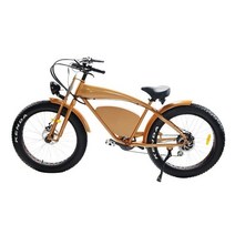 전기자전거 전기자전거렌탈 Electric bike factory fat tire with Dual batteries 48v 1000w snow, 05 Orange, 01 751-1000w