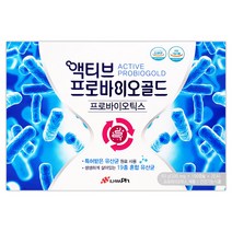 직장인 장건강 혼합 유산균 액티브 프로바이오틱스 골드, 1개 (10%)