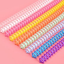 셀프 스프링 제본링 10mm, 퍼플