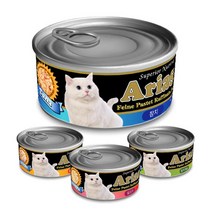 아리아스 프리미엄 고양이 원형캔 (닭 참치 게살 연어) 95g 24개(1박스), 선택안함, 참치게살