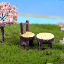 테라리움 꾸미기 테이블과 의자set