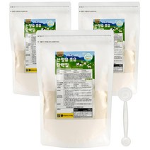 산양유 초유단백질 프로틴 분말 500g 대용량 알레, 3팩
