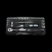 KOKEN 코켄 코겐 소켓세트 P2201AM 1/4인치 18pcs 6각, 18개