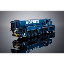 기중기 외발 손수레 전동 구르마 리프트 IMC 소장용 장난감 선물 1:87 스케일 Lieb Herr Sarens LTM 1450-8.1 모바일 크레인 엔지니어링 기계 다이캐스트 모, 20-3076