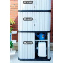 야외 정원 캐비닛 농기구 수납장 조립식 농기구보관함, 1 (높이 115cm) ML-1200V