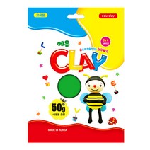 [부자재] 에듀 클레이 50g - 초록