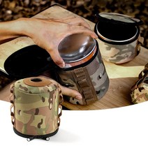 450g LPG 가스 가스통 땔감 램프 바베큐 보호 스토브 야영 연료 연료통 캠핑 커버 케이스 토치 부탄 이소 버너 탱크, C177