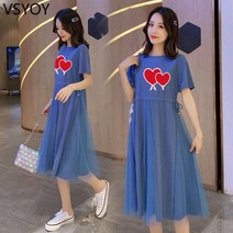 vsyoy 슈퍼 요정 프랑스 허리 드레스 여성의 여름 드레스 새로운 작은 스티칭 긴 짧은 소매 메쉬 스커트