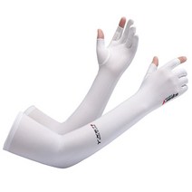 멋진 남자 여자 팔 슬리브 장갑 러닝 사이클링 슬리브 낚시 자전거 스포츠 보호 팔 워머 보호 커버 드롭 쉬핑, 하얀색