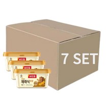해찬들 맛있는 재래식 된장 짜지않은 된장 2.3kg X3, 7개