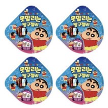 짱구 띠부씰이 들어있는 못말리는 짱구젤리 50g 4개
