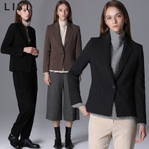 리스트 리스트 클래식 원버튼 재킷