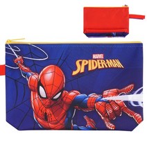 마블 스파이더맨 거미줄 멀티파우치 식판주머니 가방