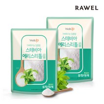 로엘 웰업 설탕대신 스테비아 에리스리톨 1kg 2팩, 상세페이지참조, 로엘 스테비아 1kg 2팩