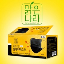 맑은나라 좋은느낌! 원데이 마스크 30매입 화이트, 1개