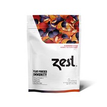 멀티비타민 Zest Elderberry Citrus Immune Support Herbal Tea - Natural Plant-Powered Immunity Booster Supp
