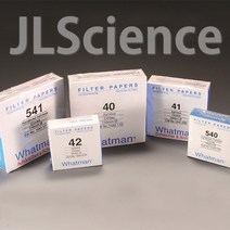 (JLS) Whatman Filter Paper No.41(20um)(125~185mm), 185mm 1PK(100매입)