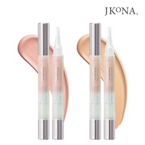 제이코나 마린 루미너스 리퀴드 컨실러 2.5ml 바닐라 / 다크서클컨실러 수분광채커버 촉촉 밀착, 4개