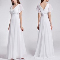 [바보사랑] 빅사이즈 셀프웨딩드레스 7XL까지 스냅촬영용 돌잔치 파티[라라리빠 글로벌]