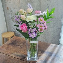 꽃정기배송 생화꽃택배 1회체험꽃가능 화훼농가 꽃경매출고 랜덤꽃다발 꽃은 언제나 옳다., L