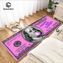 달러 머니 3D 홈 현관 도어매트 카페트 거실 욕실 러그 목욕 매트 복도 Alfbra Hbo, 50x80cm And 40x120cm, CN, CSF000525