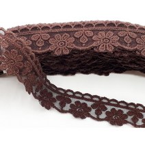 면사 다알리아 15야드 육각망레이스 면레이스 레이스, 쵸코브라운15야드, 1개