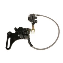 리어 마스터 실린더 캘리퍼 어셈블리 교체 125CC 140CC KLX BBR CRF TTR 먼지 핏 자전거 쿼드 블랙, 기본