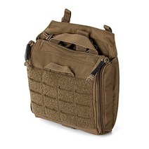 5.11 Tactical 유니 플렉스 택메드 파우치 지퍼 포켓 부착 가능한 가방 스타일 56662, 1 SZ, Kangaroo