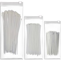 엔더 플렉시블 케이블 타이 600개 1세트, 화이트