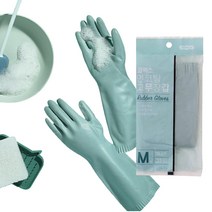 코멕스 면코팅 고무장갑 민트 M(중) X 3개, 중(M)