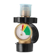 가스메타기 프로판 탱크 가스 게이지 누출 감지기 색상 코드 다이얼 변환용 어댑터, 한개옵션0