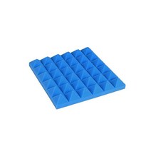 방음스펀지 차음재 흠음 엠보싱 천장 계란판 12/24Pcs 30x30x5cm 스튜디오 음향 방음 스폰지 사운드 흡수, 06 Blue_02 18pcs