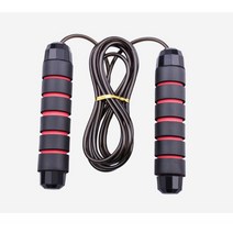 미끄럼 방지 핸들 와이어 줄넘기 남녀 공용 가정용 피트니스 장비 체중 감량 문구 점프, [01] 1